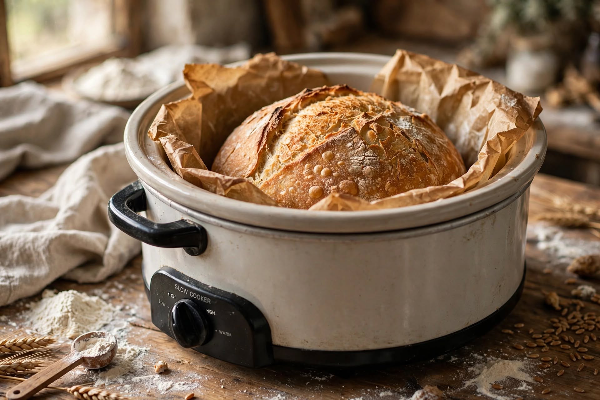 Slowcooker brood - simpel & geen geknoei